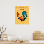 2017 Chinese New Year of the Red Rooster Poster ポスター (キッチン)
