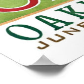 2017 USAオープンゴルフオークモントカントリークラブギフト ポスター (角)