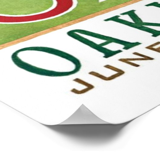 2017 USAオープンゴルフオークモントカントリークラブギフト ポスター (角)