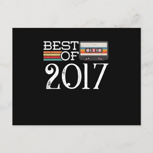 2017 Vintage 3 rd Birthday Anniversary Gift ポストカード (正面)