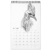 2017Calendar[bird] カレンダー (3月 2027)