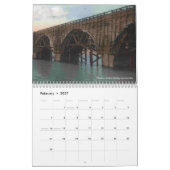 2018のカレンダーのヴィンテージのKey Westの鉄道 カレンダー (2月 2027)