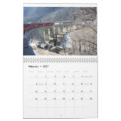 2018の旅行ノートのカレンダー カレンダー (2月 2027)