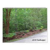 2018の景色のカレンダー カレンダー (カバー)