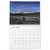 2018アイダ芸術的ホ風光明媚カレンダー カレンダー (3月 2026)