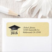 2018エレガント年金ゴールドのクラス ラベル (インサイチュ)