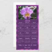 2018オーキッドカレンダー (正面/裏面)