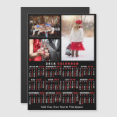 2018カレンダー(新しいバージョンの説明を参照) (正面/裏面)