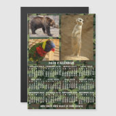 2018カレンダー(新しいバージョンの説明を参照) (正面/裏面)