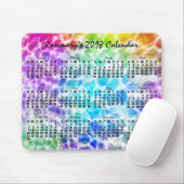 2018カレンダー(新しいバージョンの説明を参照) マウスパッド (マウス)