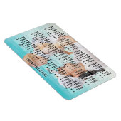 2018カレンダー(新しいバージョンの説明を参照) マグネット (右側)