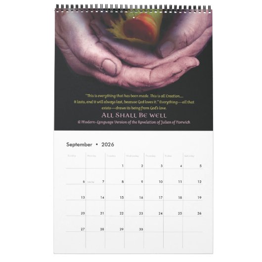 2018カレンダーANAMCHARAのサンプラー カレンダー (9月 2026)