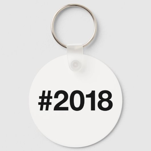 2018ハッシュタグ7誕生日記念日 キーホルダー (正面)
