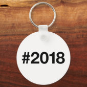 2018ハッシュタグ7誕生日記念日 キーホルダー (正面)