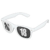 '2018'パーティーシェード レトロサングラス (アングル)