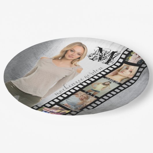 2018フレームのあなた自身の年長のポートレートのクラスを作って下さい ペーパープレート (アングル)