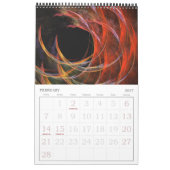 2018モダン抽象芸術 カレンダー (2月 2027)