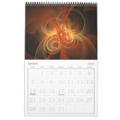 2018モダン抽象芸術 カレンダー (3月 2027)