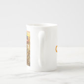 2018ワイン及び骨灰磁器のマグのジャズポスター ボーンチャイナマグカップ (裏面)