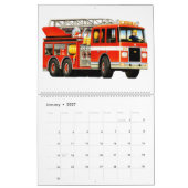 2018人の子供の建築のトラックのカレンダー カレンダー (1月 2027)