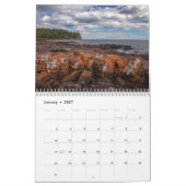 2018北の海岸 カレンダー (1月 2027)