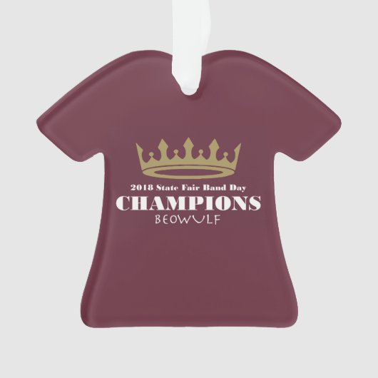 2018州フェアチャンピオンズオーナメント オーナメント (正面)