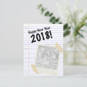 2018年あけましておめでとう シーズンポストカード (スタンド正面)