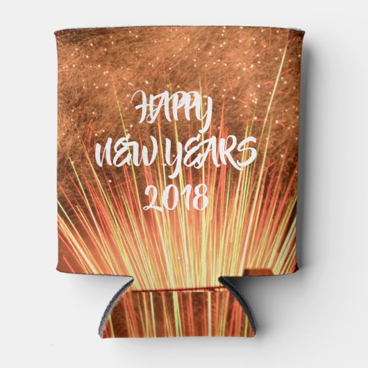 2018年おめでとう 缶クーラー (正面)