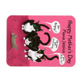 2018年おもしろいの母の日パーソナライズされた マグネット (横)