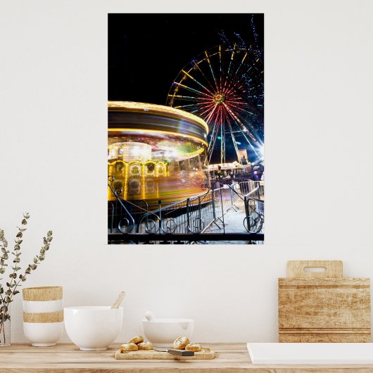 2018年おもしろい ポスター (キッチン)