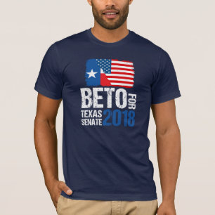 2018年にテキサス州の上院のためのBeto O'Rourke Tシャツ