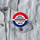 2018年に人を配置している投票チェルシー 缶バッジ (インサイチュ)