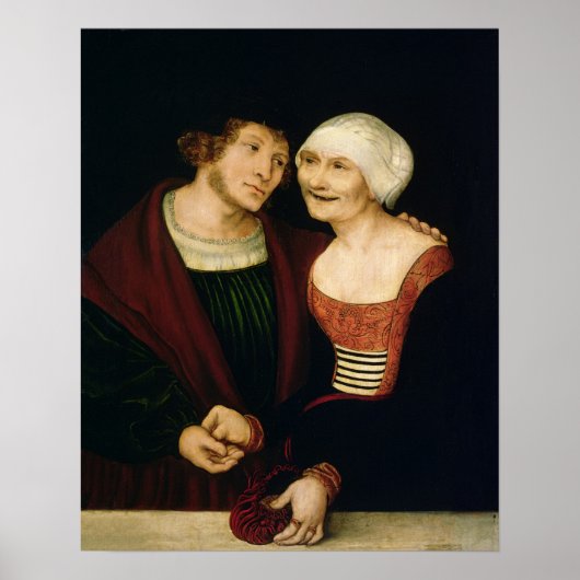 2018年に制定された老婦人 ポスター (正面)