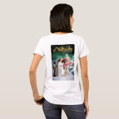 2018年のくるみ割りの公式の女性Tシャツ Tシャツ (裏面フル)