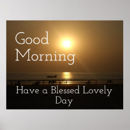 2018年のすばらしい朝 ポスター