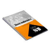 2018年のカスタムなOの来客名簿の卒業パーティーのクラス ノートブック (右側)