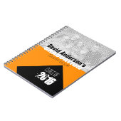 2018年のカスタムなOの来客名簿の卒業パーティーのクラス ノートブック (左側)