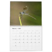 2018年のトンボのカレンダー カレンダー (2月 2027)