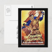 2018年のフィリピン人 ポストカード (正面/裏面)