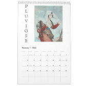 2018年のフランスのな革命暦 カレンダー (2月 2026)