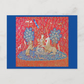 2018年の一角獣 ポストカード (正面)