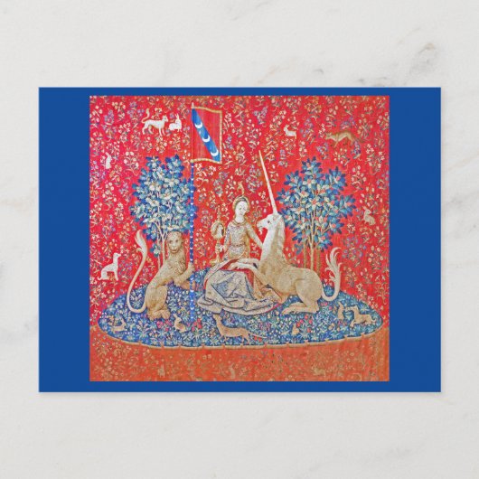 2018年の一角獣 ポストカード (正面)