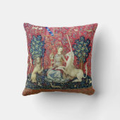 2018年の一角獣(ユニコーン)の光景 クッション (裏面)