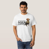 2018年の二重暴露 Tシャツ (正面フル)