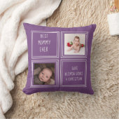 2018年の写真テンプレートパーソナライズされた クッション (ブランケット)