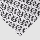 2018年の卒業のティッシュペーパーのクラス(黒い帽子) 薄葉紙 (詳細)