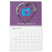 2018年の好みの存在の自閉症の慈善のカレンダー カレンダー (2月 2027)