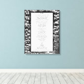 2018年の挑戦と勇気のシンボルや象徴 キャンバスプリント (インサイチュ (ウッドフロア))