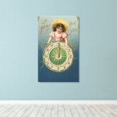 2018年の明け方 キャンバスプリント (インサイチュ (ウッドフロア))