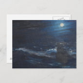 2018年の月 ポストカード (正面/裏面)